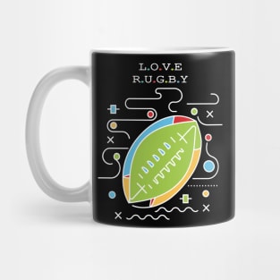 Love rugby Mug